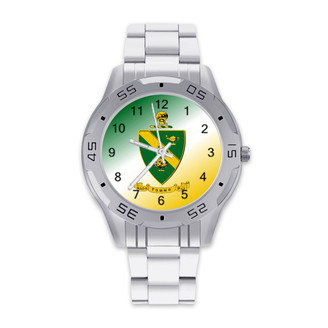 Alpha Gamma Rho Stainless Steel Watch - Men's