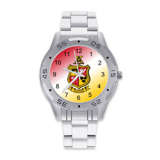 Delta Chi Stainless Steel Watch - Men's