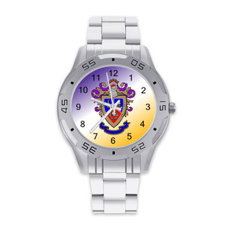 Delta Sigma Pi Stainless Steel Watch - Men's