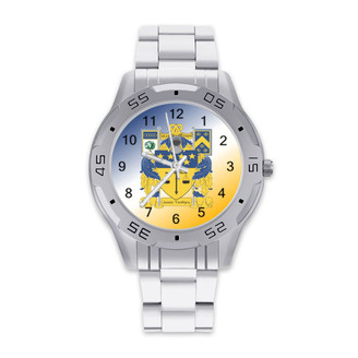 Delta Upsilon Stainless Steel Watch - Men's