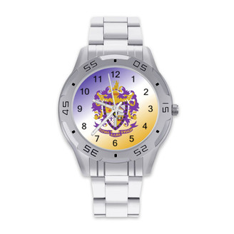 Sigma Alpha Epsilon Stainless Steel Watch - Men's