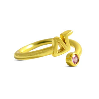 Delta Gamma Gemstone Rings