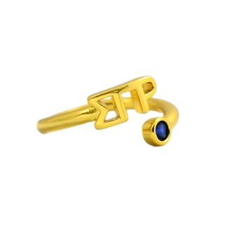 Sigma Gamma Rho Gemstone Rings