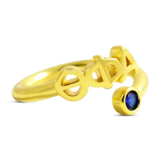Theta Phi Alpha Gemstone Rings