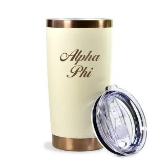 Alpha Phi 20oz Insulated Tumbler