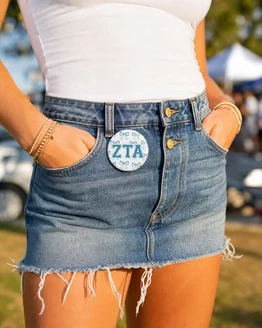 Sorority Multi Bows Pin Buttons