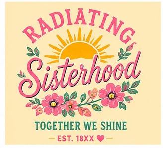 Sorority Shirt - Radiating Sisterhood