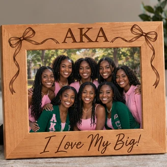 Alpha Kappa Alpha Big Little Picture Frame
