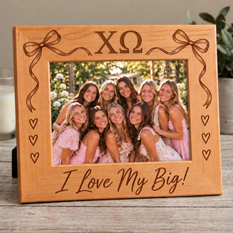 Chi Omega Big Little Picture Frame