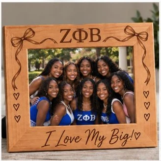 Zeta Phi Beta Big Little Picture Frame