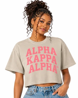 Alpha Kappa Alpha American Apparel Boxy Tee