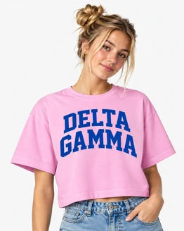 Delta Gamma American Apparel Boxy Tee