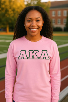  Alpha Kappa Alpha Long Sleeve T-shirts 