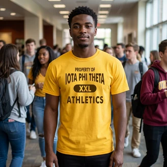 Iota Phi Theta Athletic T-shirts