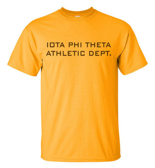 Iota Phi Theta Ath. Dept. Tee