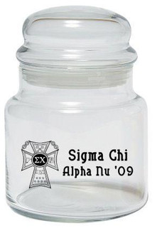  Custom Printed Candy Jar - 16oz 