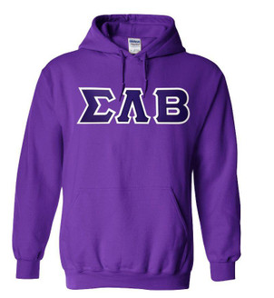  DISCOUNT Sigma Lambda Beta Lettered Hooded Sweatshirt - Best Value 