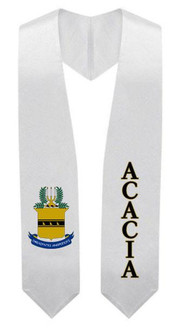  ACACIA Super Crest - Shield Graduation Stole 