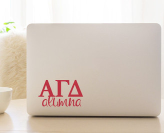 Alpha Gamma Delta Alumna Decal