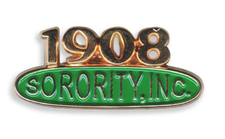 Alpha Kappa Alpha 1908 Sorority Pin