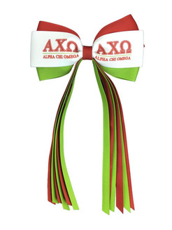  Alpha Chi Omega Streamer Bow 