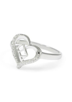 TCS Alpha Gamma Delta Heart Ring 