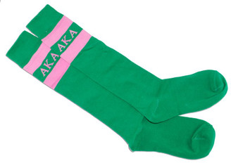 Alpha Kappa Alpha Knee Socks