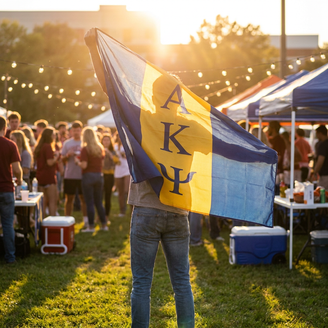 Alpha Kappa Psi 3' x 5' Flag