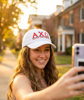 Alpha Chi Omega World Famous Line Hat