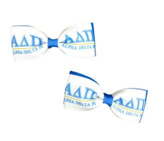 Alpha Delta Pi Bows (Set of 2)