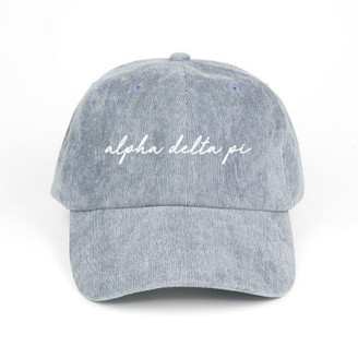 Alpha Delta Pi Corduroy Baseball Hats