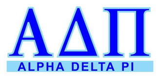  Alpha Delta Pi Custom Sticker - Personalized 