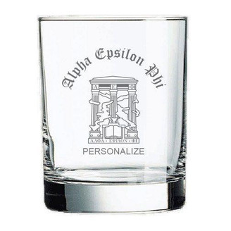 Alpha Epsilon Phi Old Style Glass