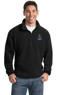 DISCOUNT-Alpha Epsilon Pi Emblem 1/4 Zip Pullover