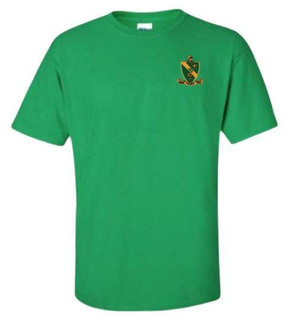  DISCOUNT-Alpha Gamma Rho Crest - Shield Patch T-Shirt 