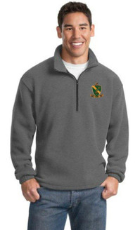  DISCOUNT-Alpha Gamma Rho Crest - Shield Patch 1/4 Zip Pullover 