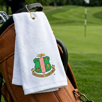 DISCOUNT-Alpha Kappa Alpha Golf Towel