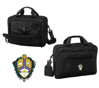  DISCOUNT-Alpha Kappa Lambda Crest - Shield Briefcase Attache 