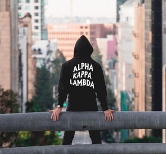 Alpha Kappa Lambda Social Hooded Sweatshirt