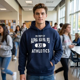 Alpha Kappa Psi Property Of Athletics Hoodie