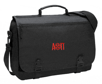  DISCOUNT-Alpha Omicron Pi Emblem Briefcase 