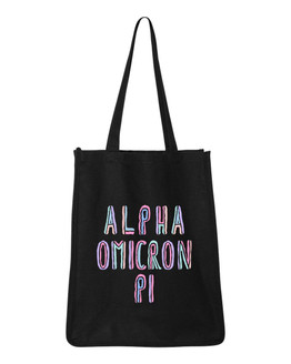  Alpha Omicron Pi Jumbo All In Tote Bag 
