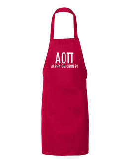 Alpha Omicron Pi Large Apron