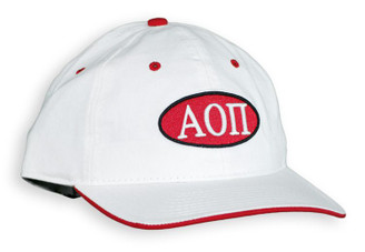 Alpha Omicron Pi Throwback Oval Game Hat