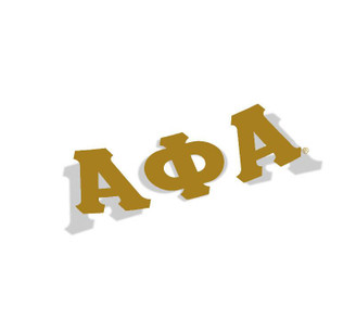  Alpha Phi Alpha Big Greek Letter Window Sticker Decal 