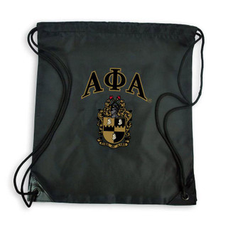  Alpha Phi Alpha Crest - Shield Cinch Sack 