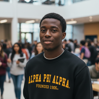 Alpha Phi Alpha Fraternity Founders Crew Sweatshirt