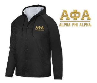 Alpha Phi Alpha Hooded Coach's Jacket