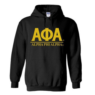  Alpha Phi Alpha Message  Hooded Sweatshirts 