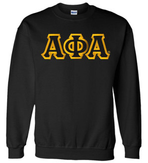 Alpha Phi Alpha Custom Twill Crewneck Sweatshirt